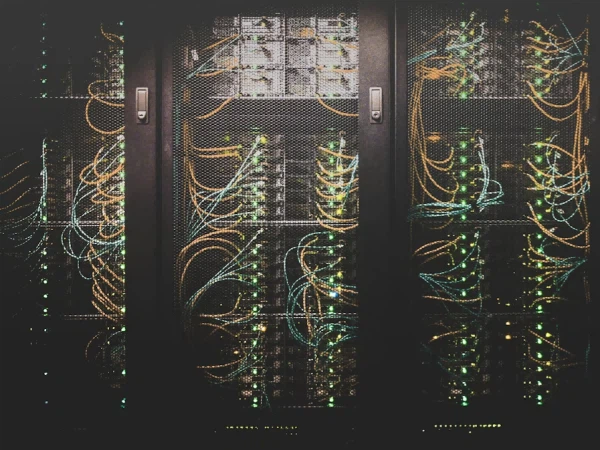 Enterprise data center server racks highlighting the need for cost-effective 1000BASE-SX SFP transceivers and third-party optical modules to reduce procurement friction