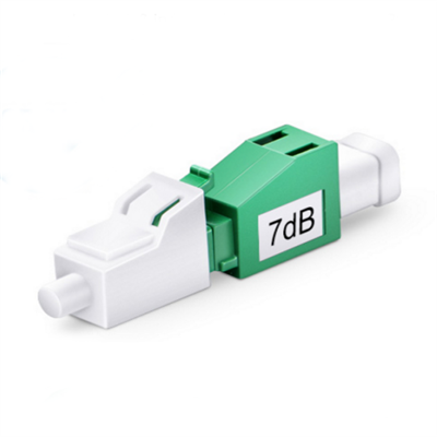 LC APC فائبر آپٹک اٹینیویٹر سنگل موڈ فکسڈ مرد خواتین، 1~25 DB