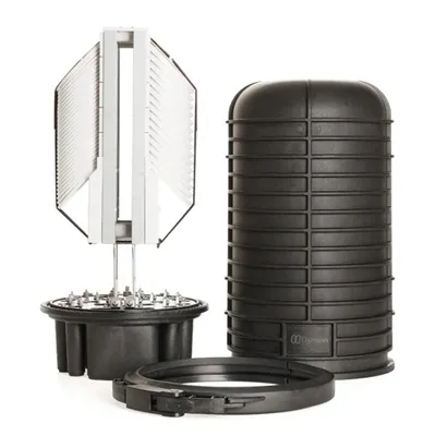 360 کور گنبد عمودی فائبر آپٹک اسپلس بندش ، آؤٹ ڈور IP68