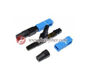 ایس سی او / یو پی سی فاسٹ کنیکٹر فوری کنیکٹر Singlemode پری پالش فرگل فیلڈ اسمبلی کنیکٹر