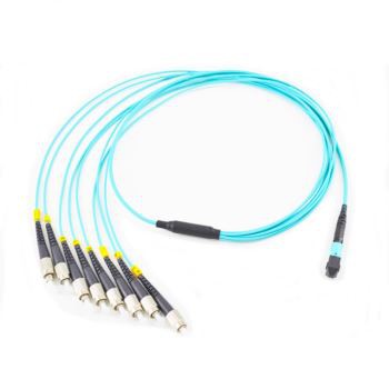 12 کور 24 کور Singlemode Multimode ایم ٹی پی MPO-LC / SC / FC / ST