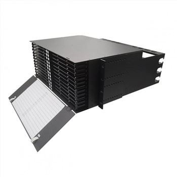 کیسٹ کے ساتھ 4U ہائی ڈینسٹی فائبر انکلوژر